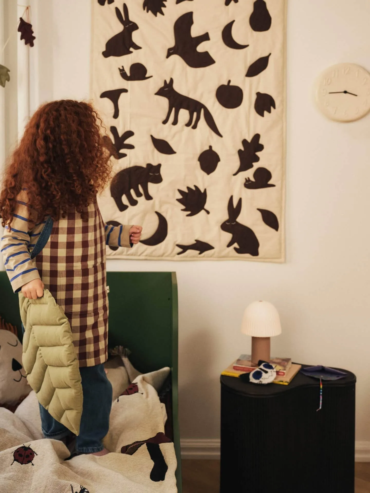Leaf Kissen 2-teilig, Teegrün-gebrannter Ton Ferm Living