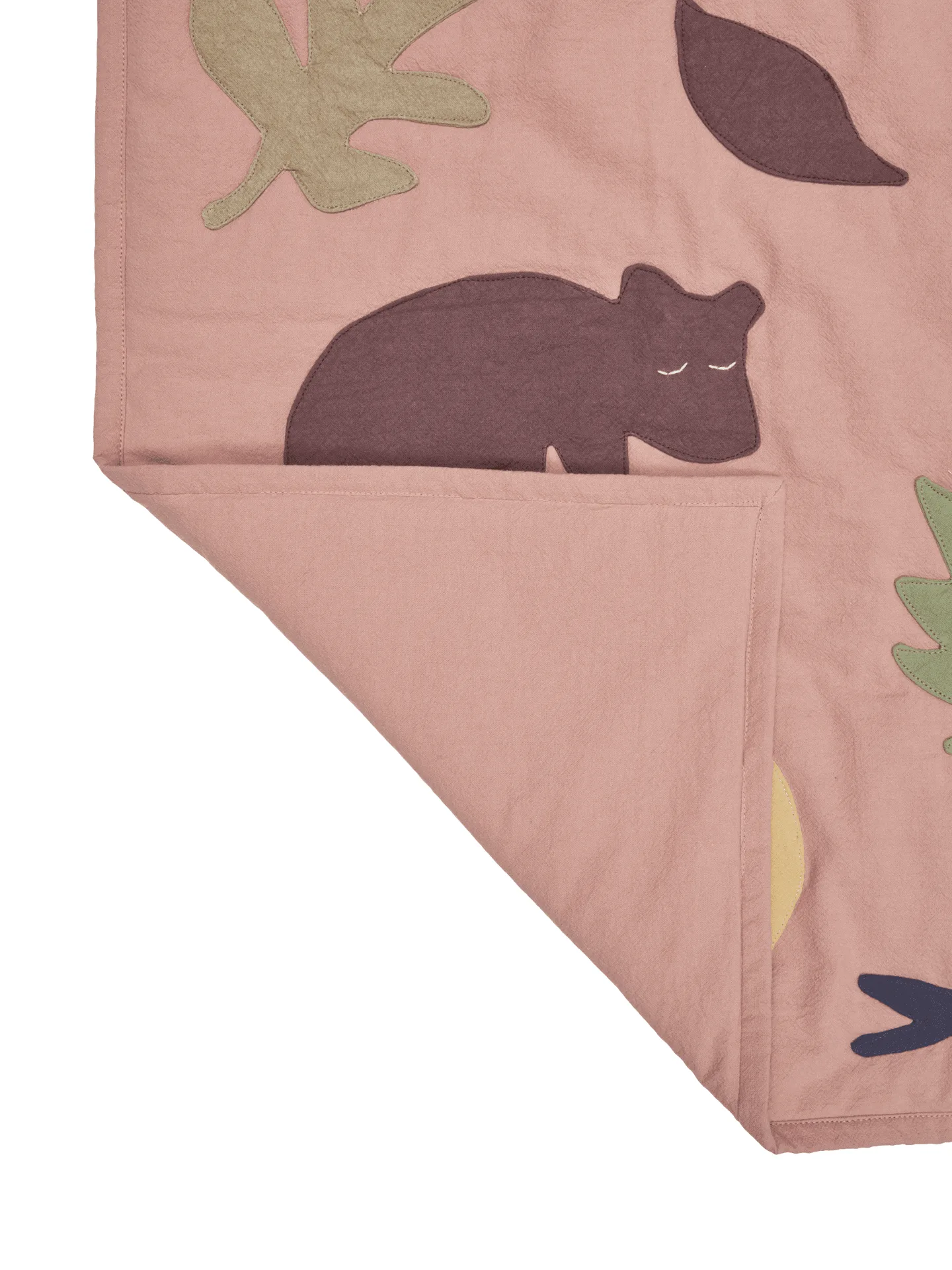 Lunden Decke, Rose-multi, 80x110 cm Ferm Living