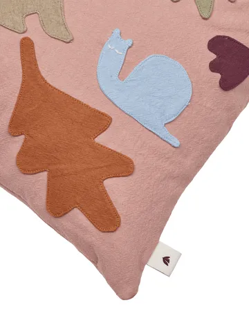 Lunden Kissen - Rose-multi, 30x30 cm - Ferm Living