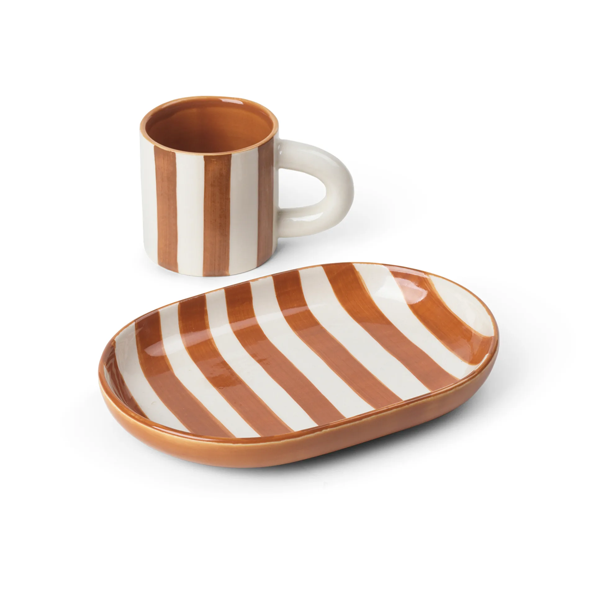 Milu Kindergeschirr 2 Teile, Terracotta Ferm Living