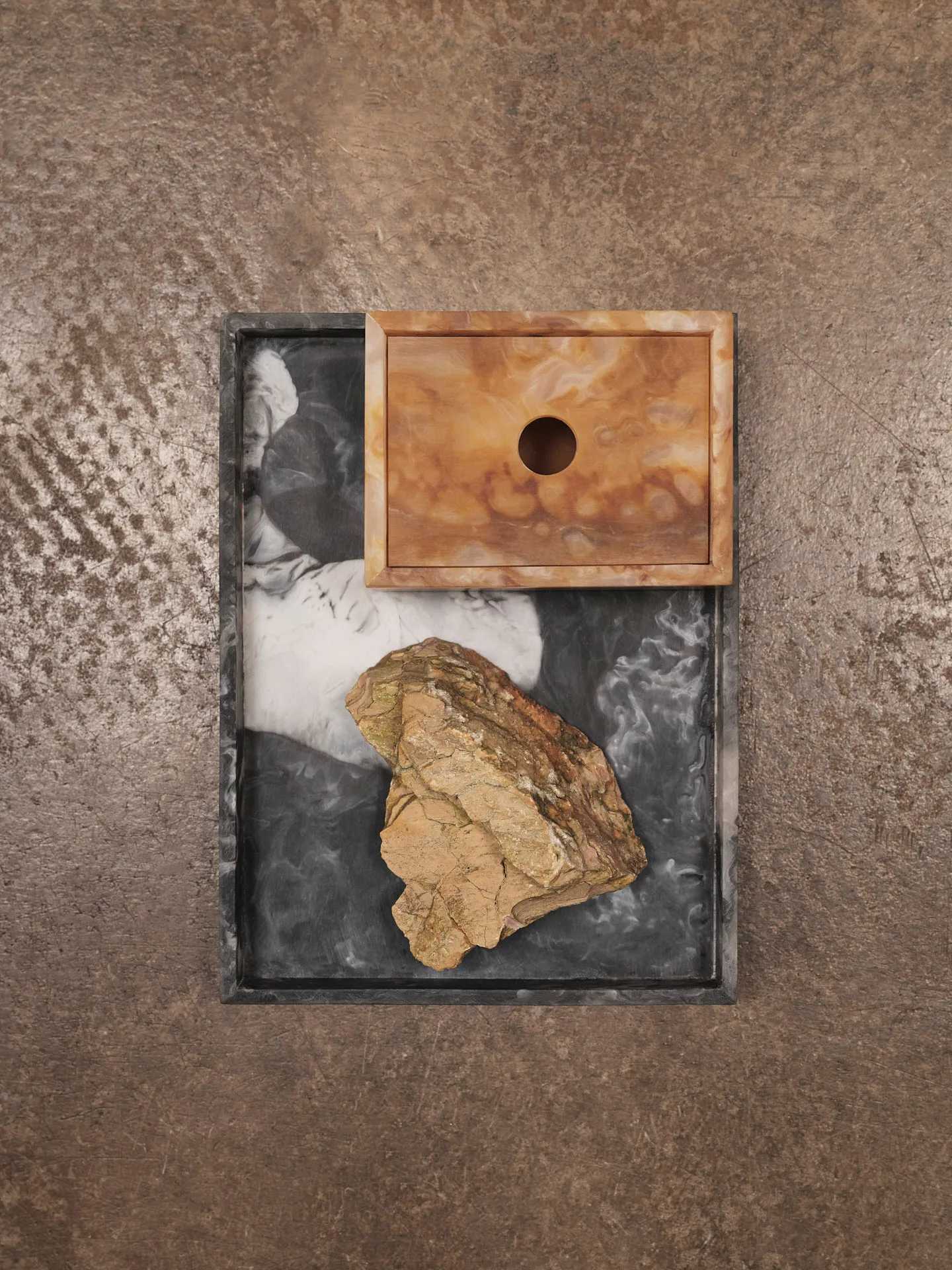 Mist Aufbewahrungsbox 7,5x10 cm, Sugar kelp Ferm Living