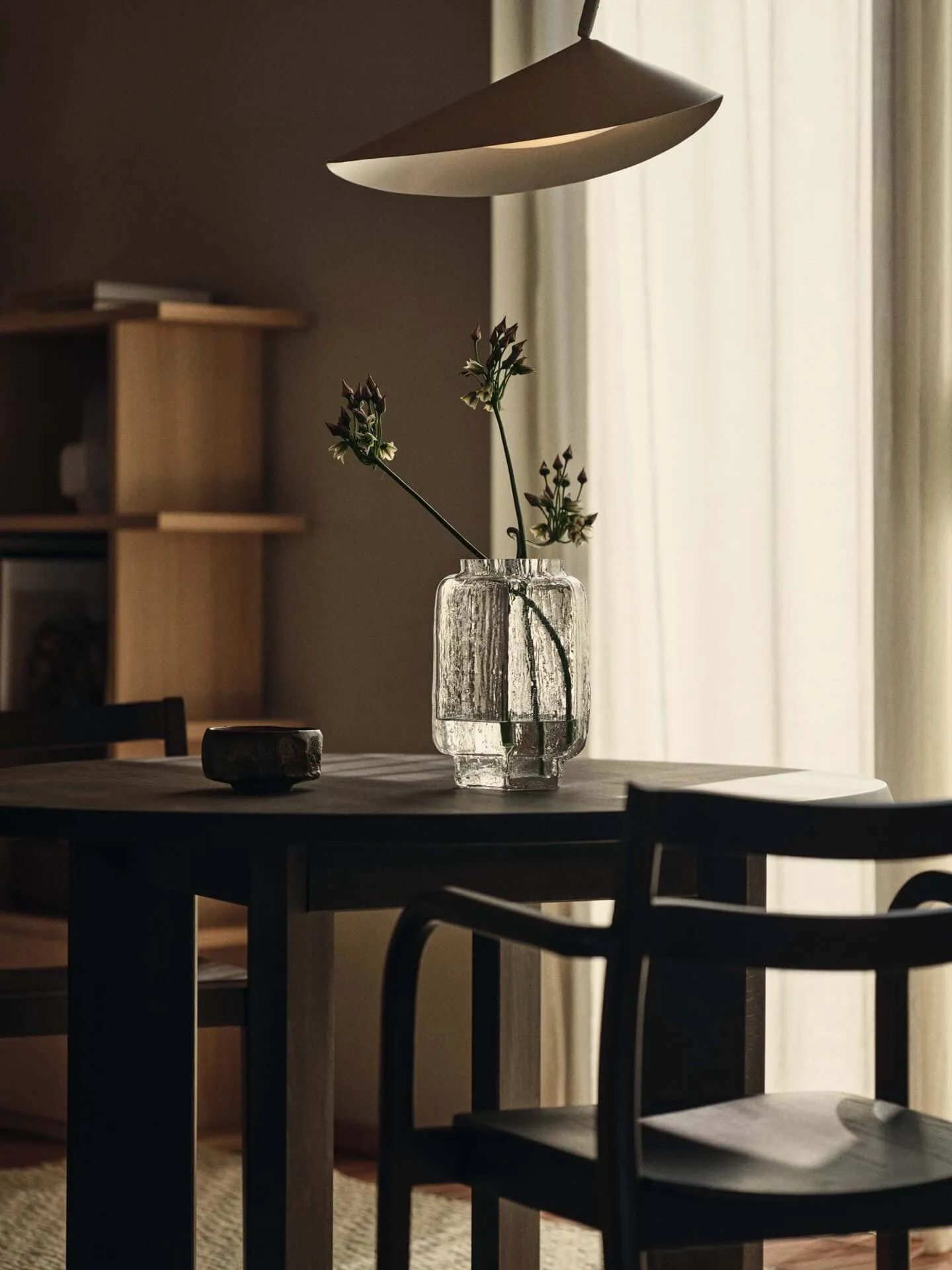 Mokuri Vase, Klar, 25 cm Ferm Living