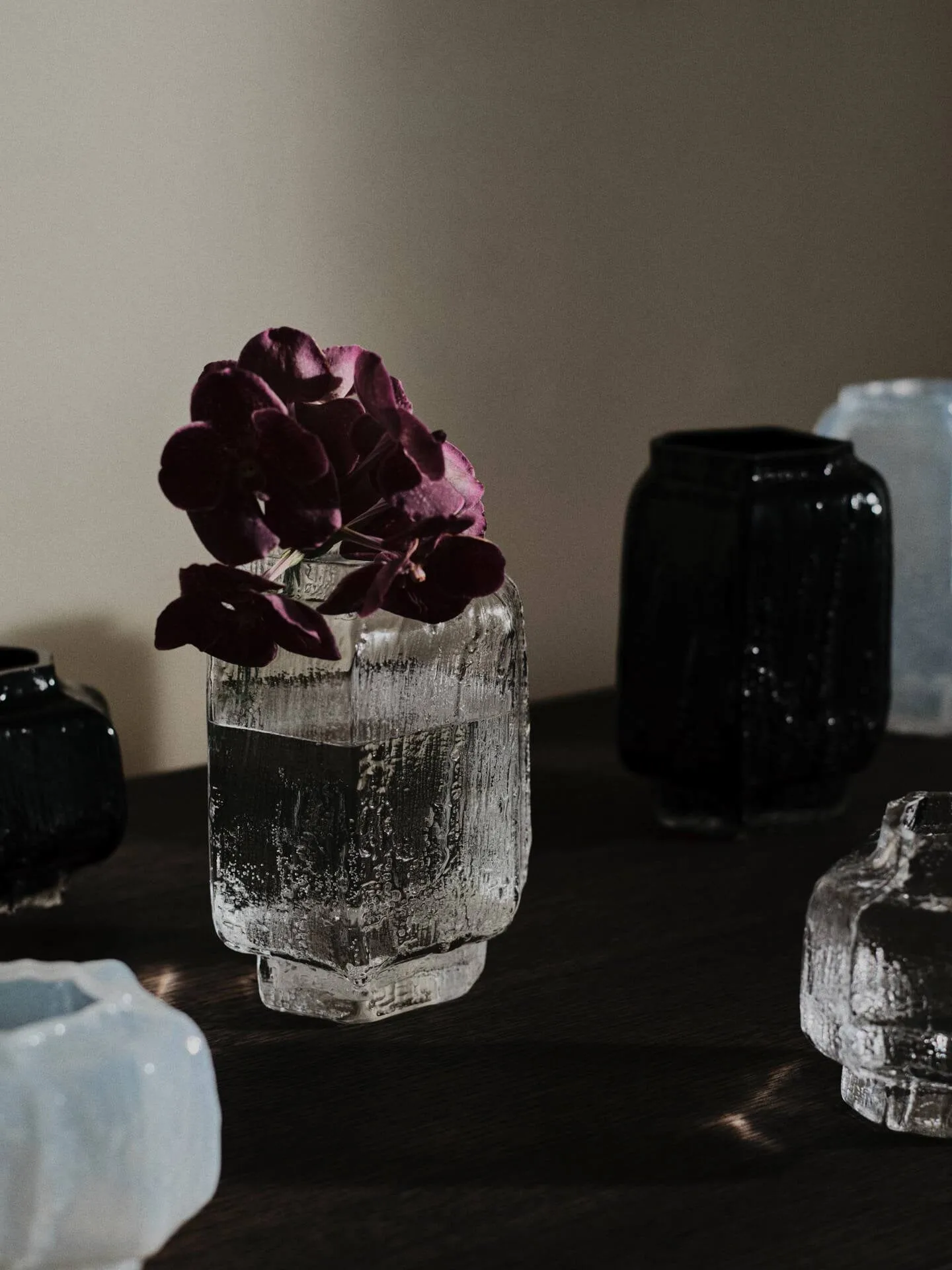 Mokuri Vase, Klar, 25 cm Ferm Living