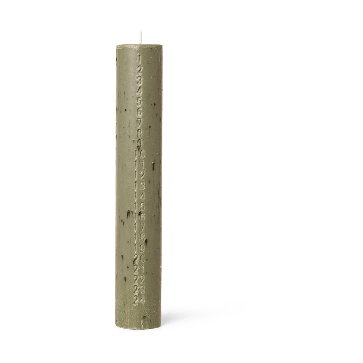 Mura Kalenderkerze, Artichoke green Ferm Living