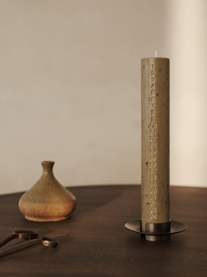 Mura Kalenderkerze, Ash brown Ferm Living
