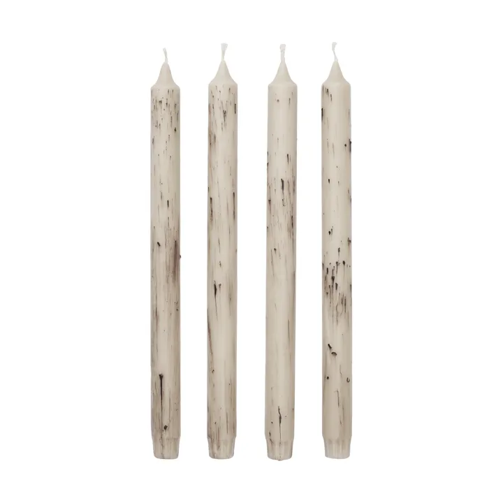 Mura Kerzen 4-teilig - Hellbeige - Ferm Living