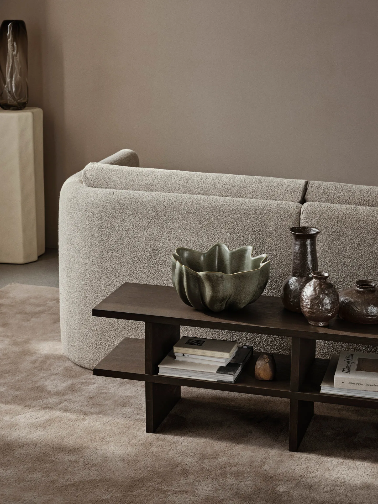 Nium Schale Ø36 cm, Dark Sage Ferm Living