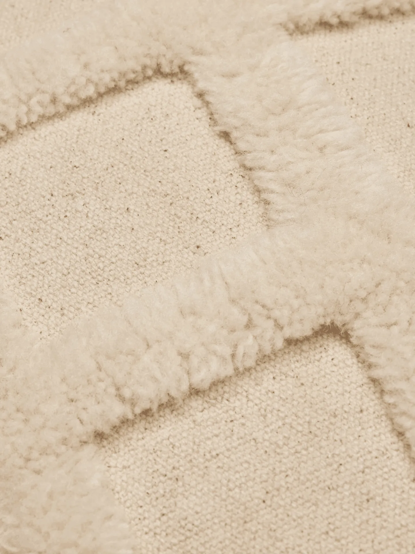 Norte Grid Kissen, Off-white, 40x60 cm Ferm Living