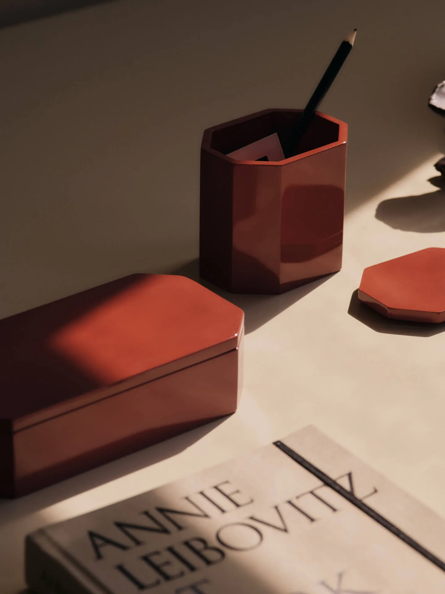 Nova Aufbewahrungsbox 7,5x10 cm, Picante Red Ferm Living