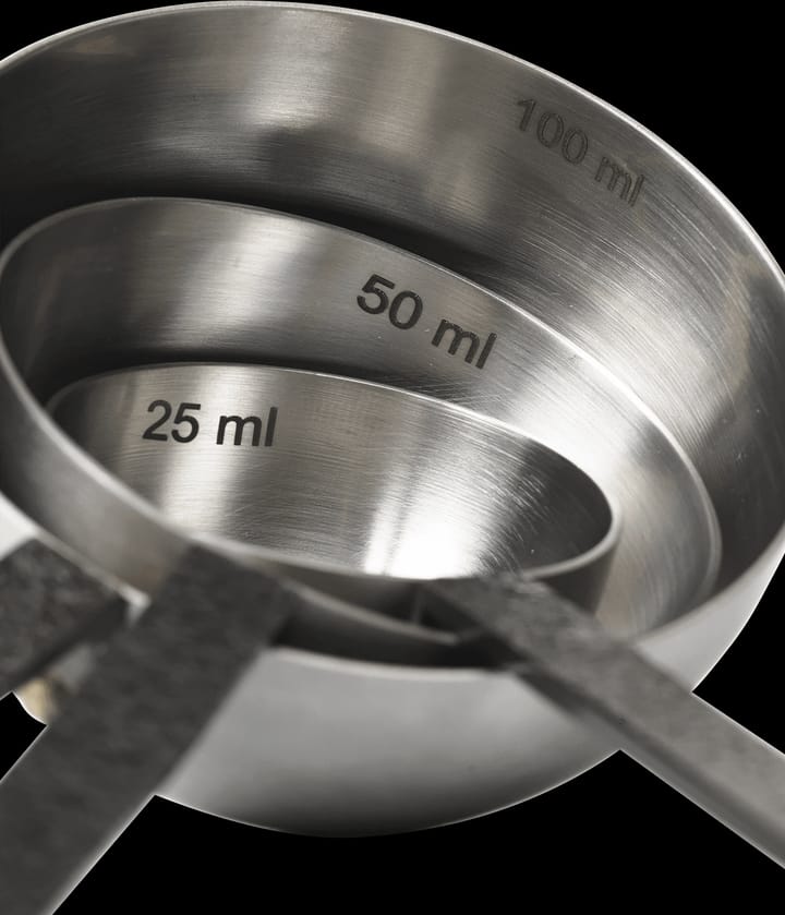 Obra Measuring Spoons Messlöffel-Set 3-teilig, Stainless Steel Ferm Living