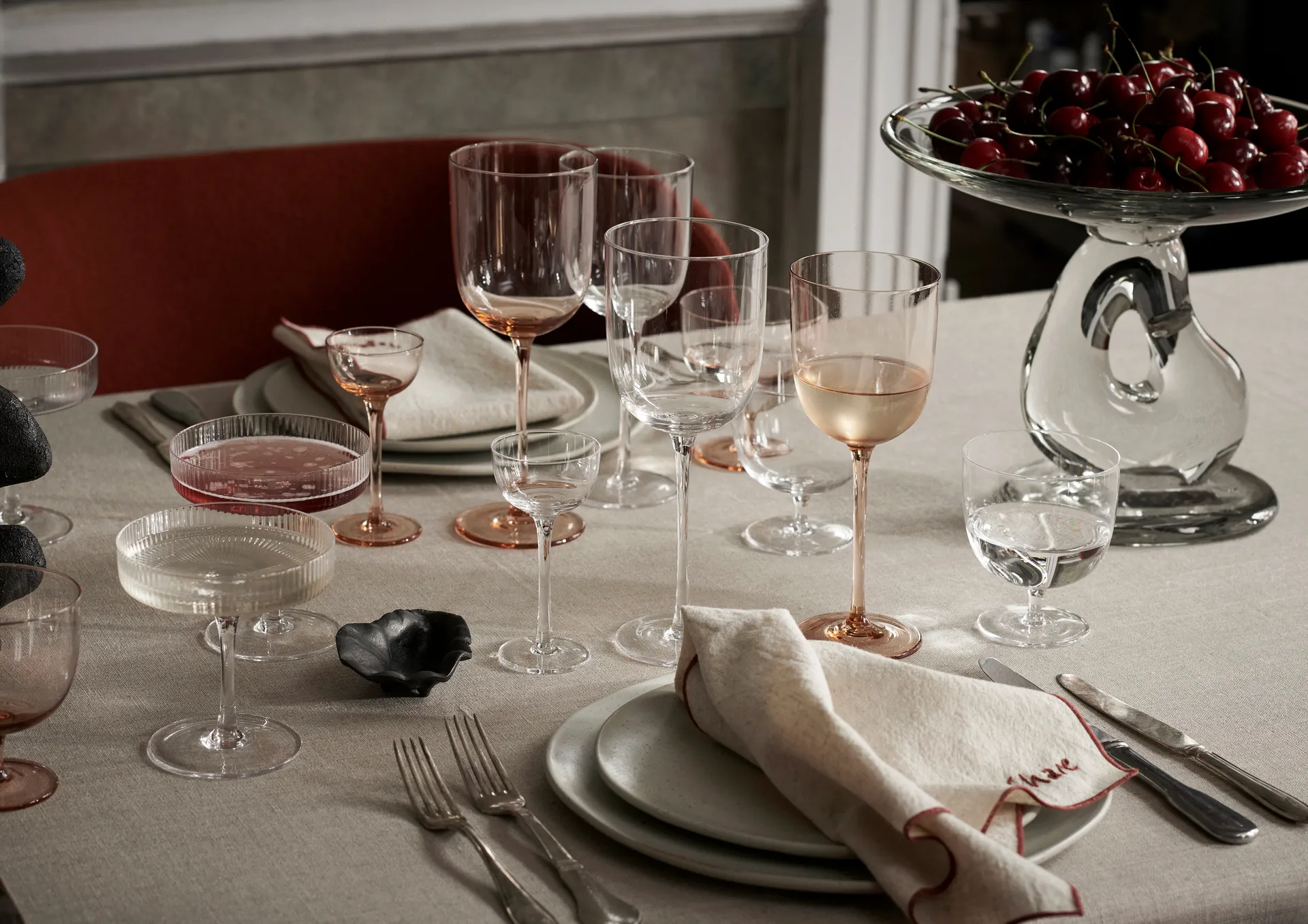 Occasions Servietten 4 Teile, Natural Ferm Living