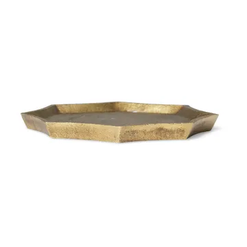 Otte Dekotablett 9,5x9,5 cm - Brass finish - Ferm Living