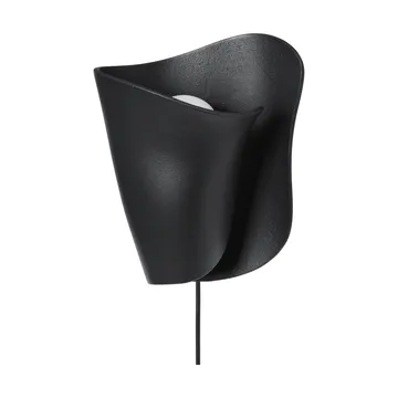 Oyster wall sconce Wandleuchte - Black - Ferm Living