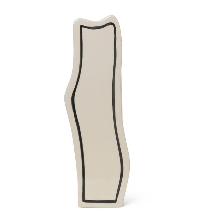 Paste Vase slim 35cm - Off-white - Ferm Living