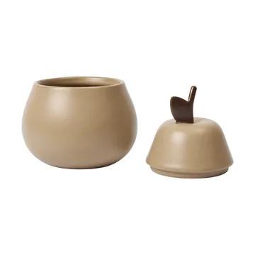 Pear Keramikschale mit Deckel - Kaschmir - Ferm Living