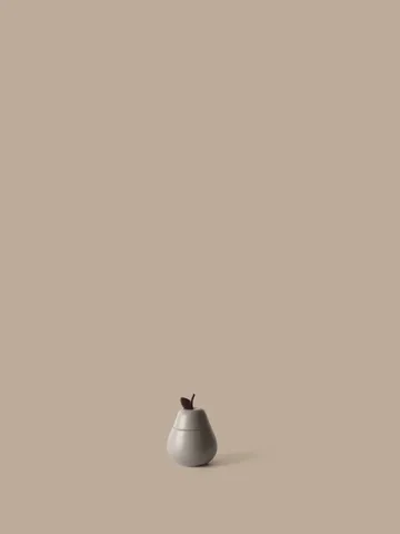Pear Keramikschale mit Deckel - Kaschmir - Ferm Living