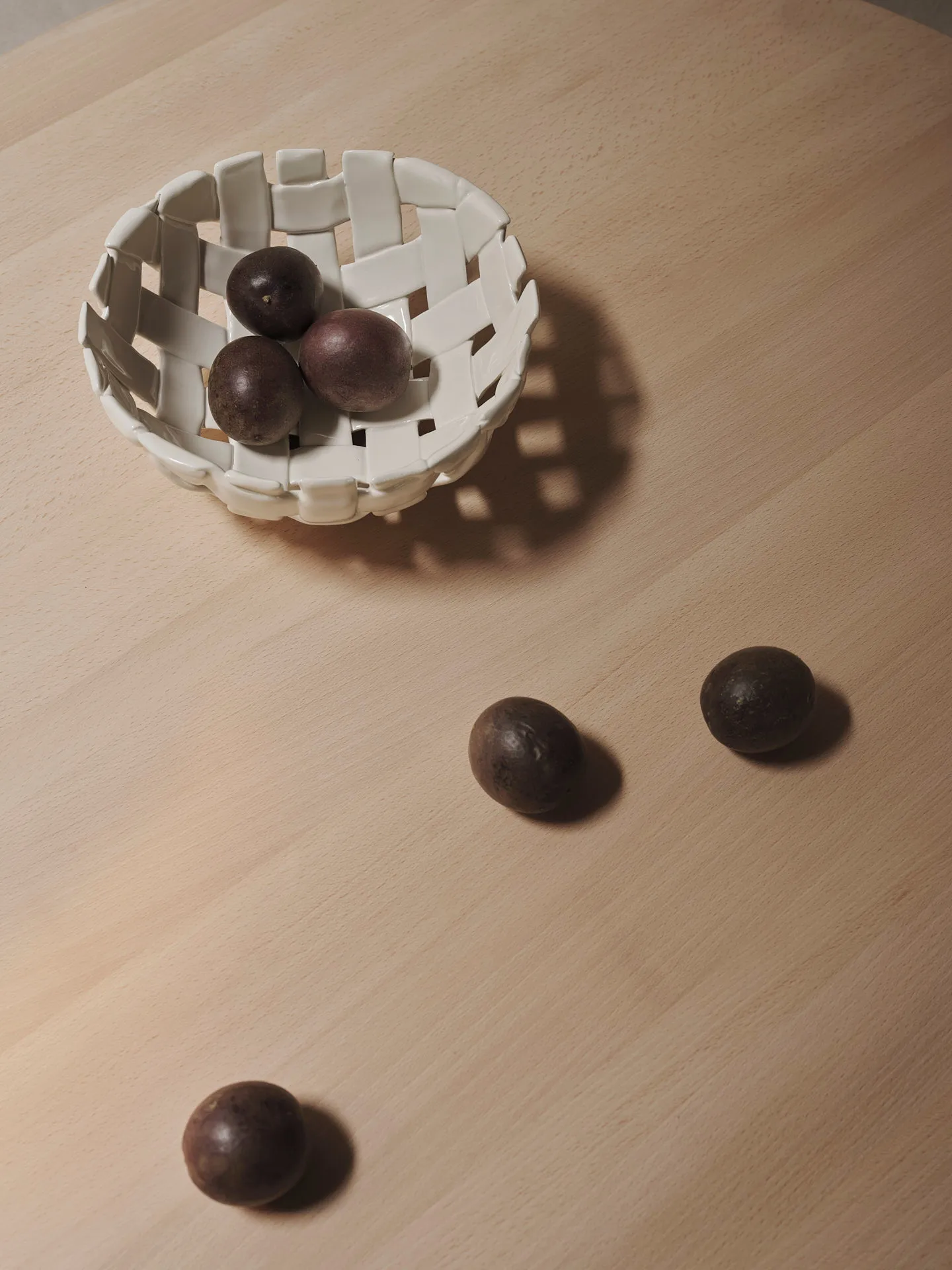 Plait Schale Ø24 cm, Off white Ferm Living