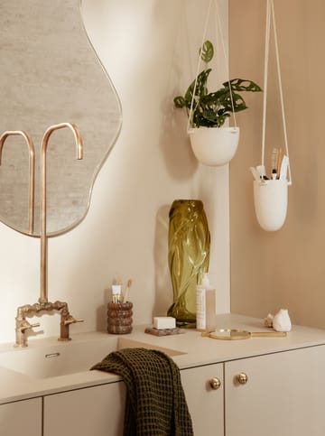 Pond Spiegel large - Dark chrome - Ferm Living