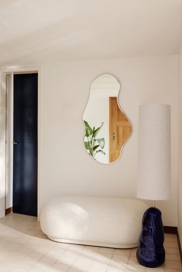 Pond Spiegel large - Dark chrome - Ferm Living