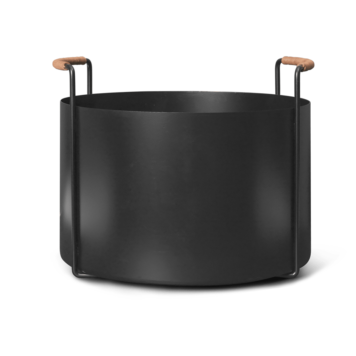 Ferm Living Port Feuerholzkorb Black