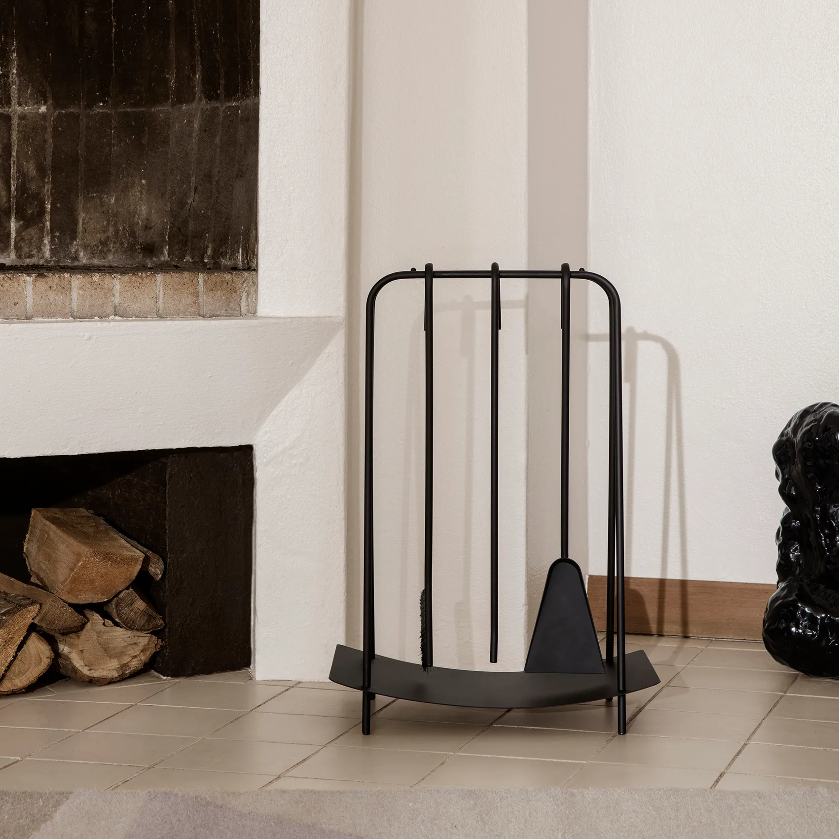 Port Kaminbesteck, Schwarz Ferm Living
