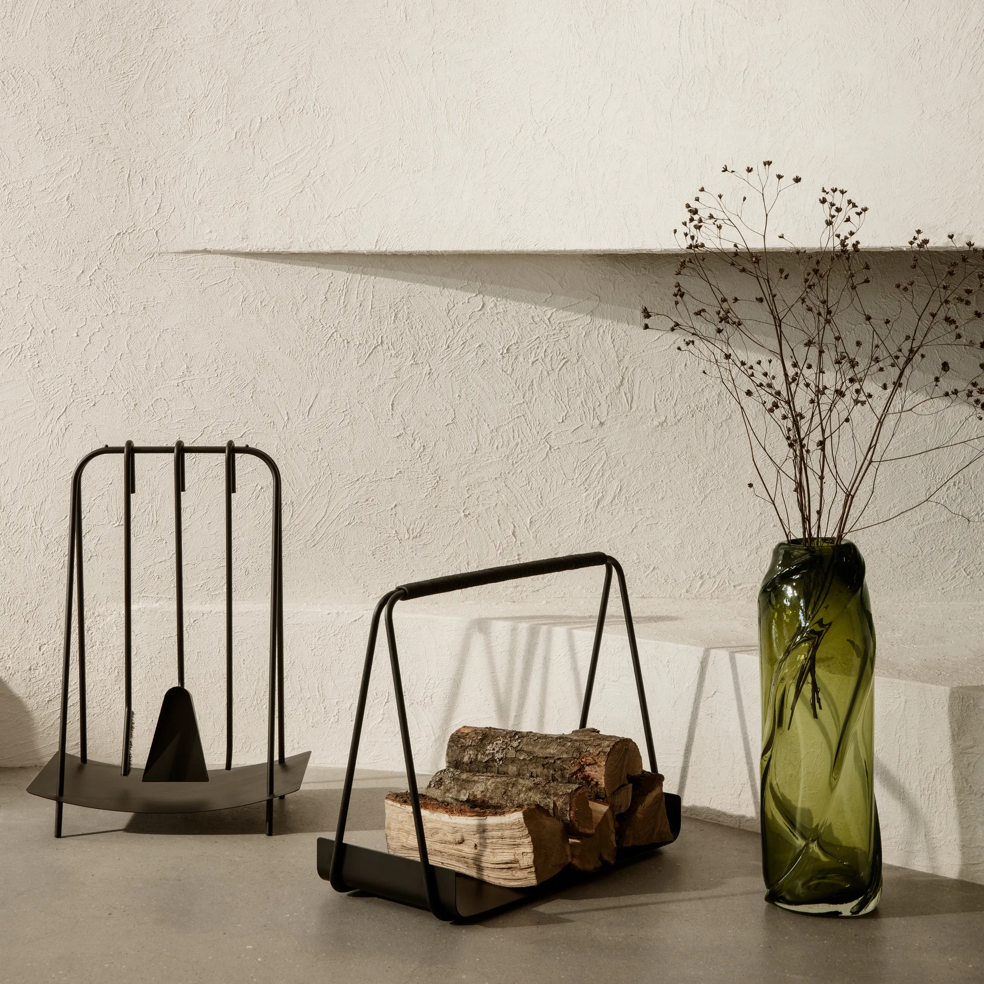 Port Kaminbesteck, Schwarz Ferm Living