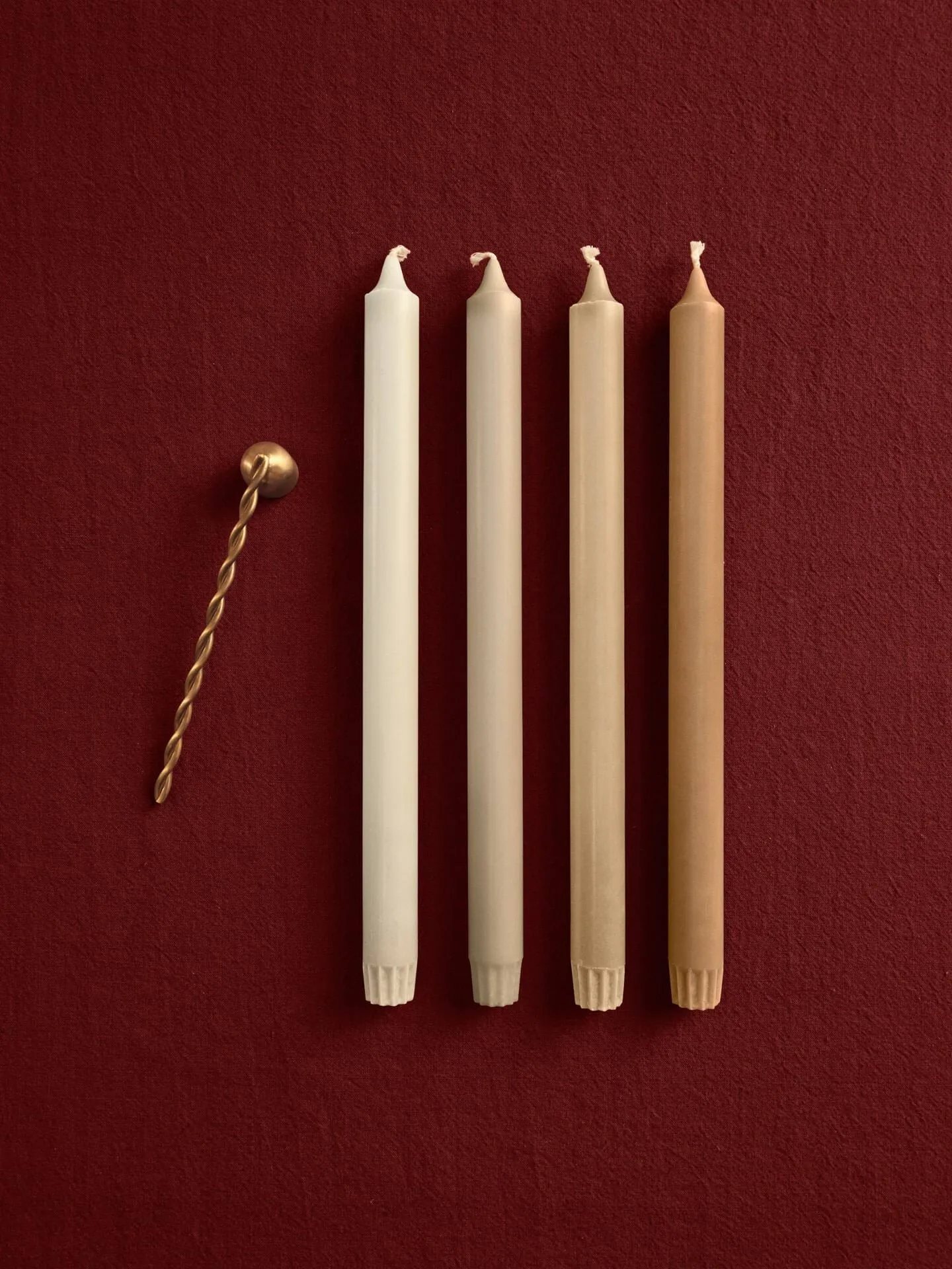 Pure Kerzen 4er-Pack, Faded Ferm Living