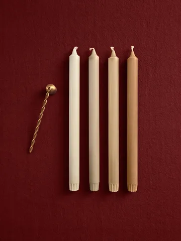 Pure Kerzen 4er-Pack - Faded - Ferm Living