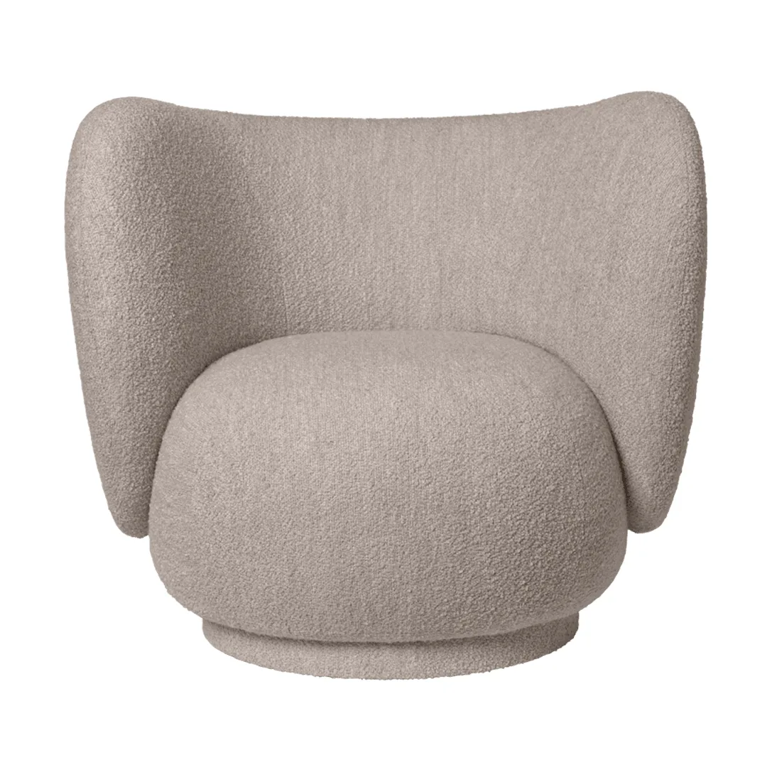 Rico Kids Lounge Chair Sessel, Naturfarben Ferm Living