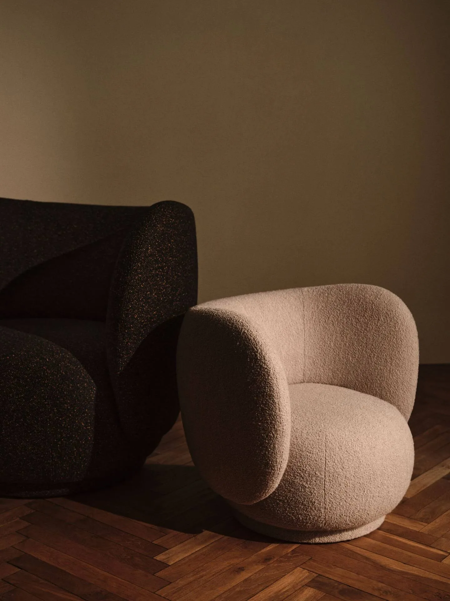 Rico Kids Lounge Chair Sessel, Naturfarben Ferm Living