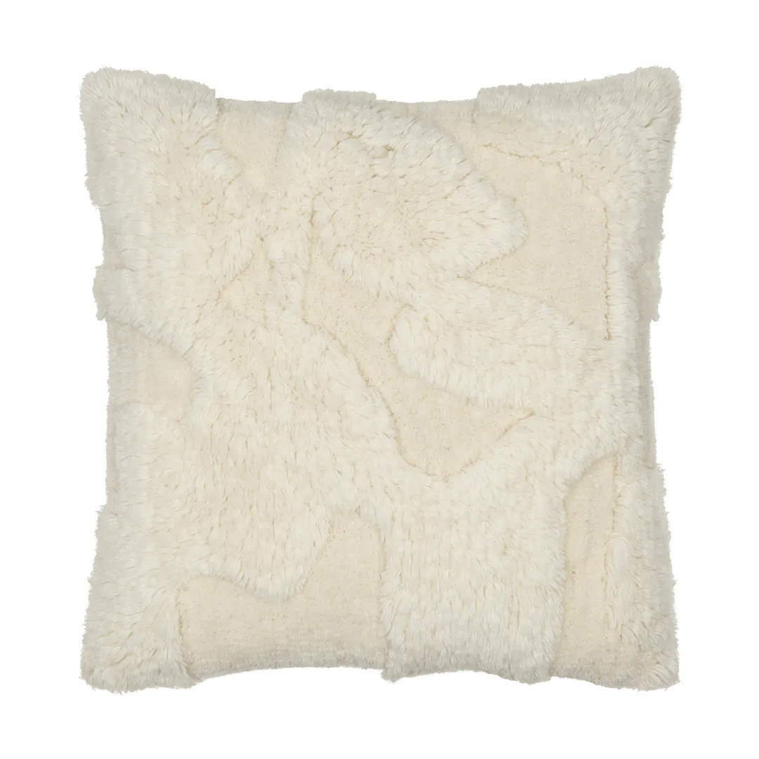 Rime getuftetes Kissen, Off-white, 50x50 cm Ferm Living