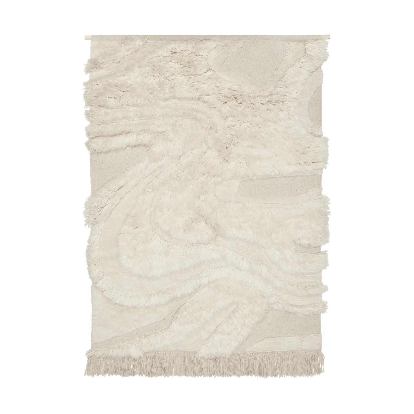 Rime Wandbehang, Off white, 110x145 cm Ferm Living