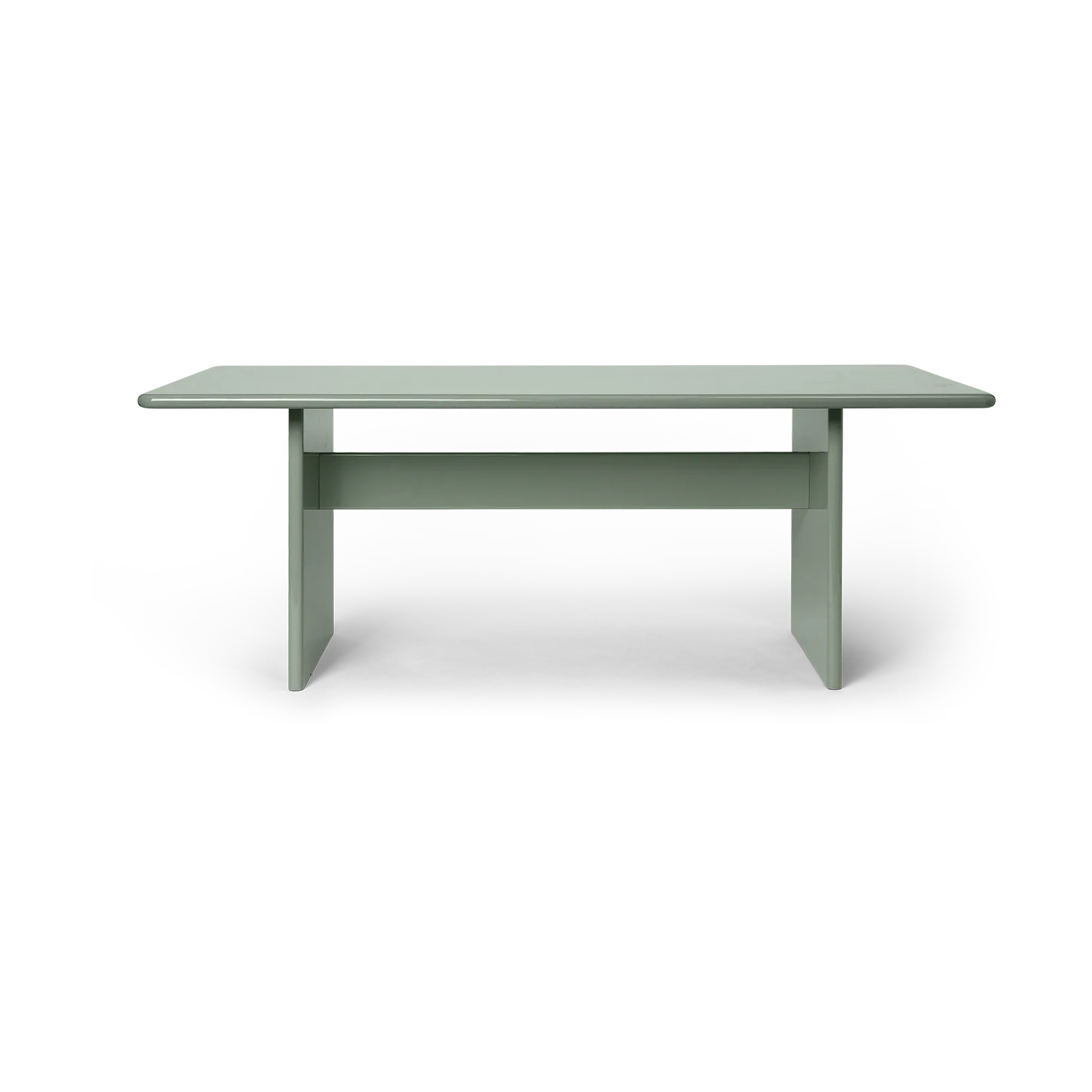 Rink Esstisch small 200 x 90 x 74cm, Tea green Ferm Living