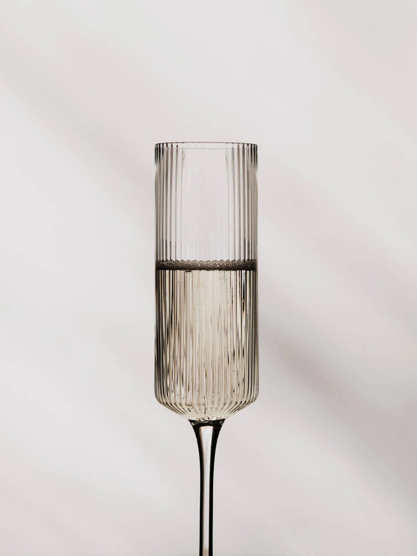 Ripple Champagne flutes Champagneglas 15 cl 2er-Pack, Clear Ferm Living