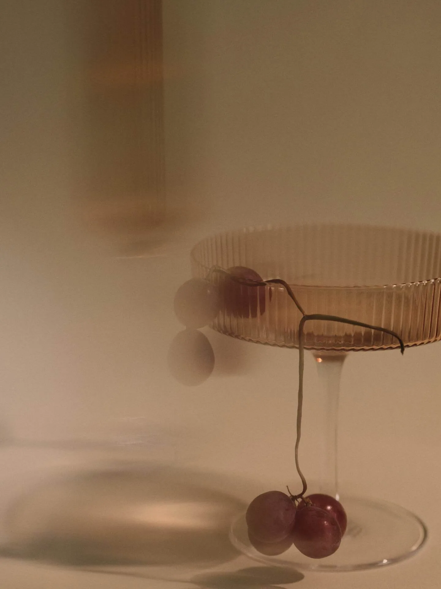 Ripple Champagnerglas 2er Pack, Blush Ferm Living