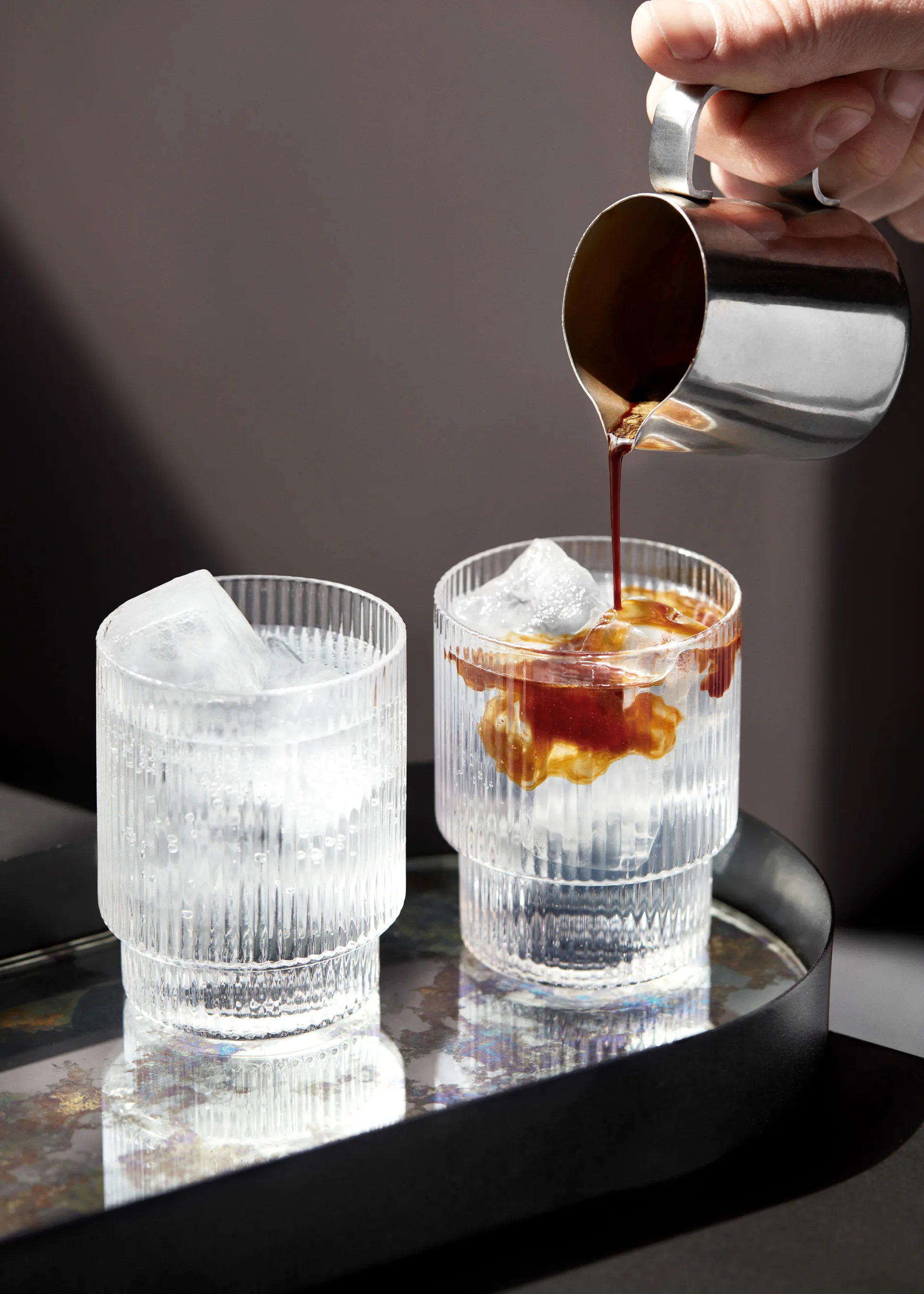 Ripple Glas 4er Pack, Klar Ferm Living