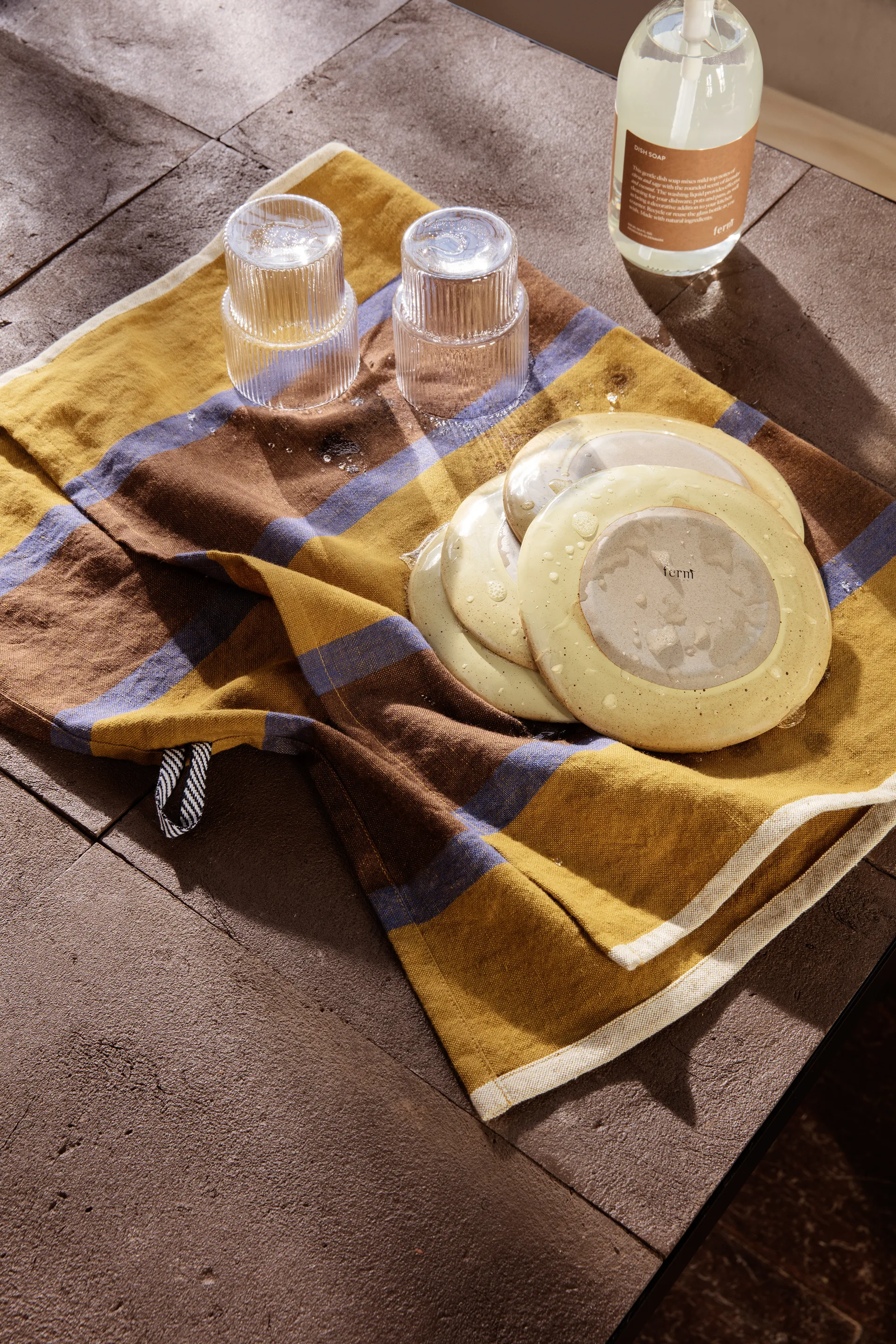Ripple Glas 4er Pack, Klar Ferm Living