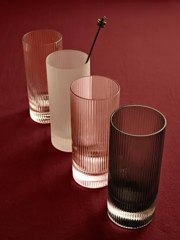 Ripple Highball-Gläser 48 cl 2-teilig - Clear - Ferm Living