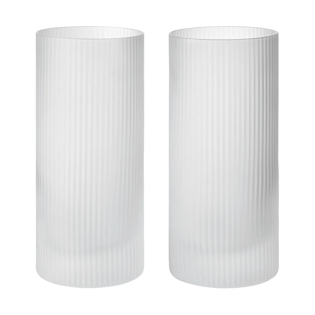 Ripple Highball-Gläser 48 cl 2-teilig, Frosted Ferm Living