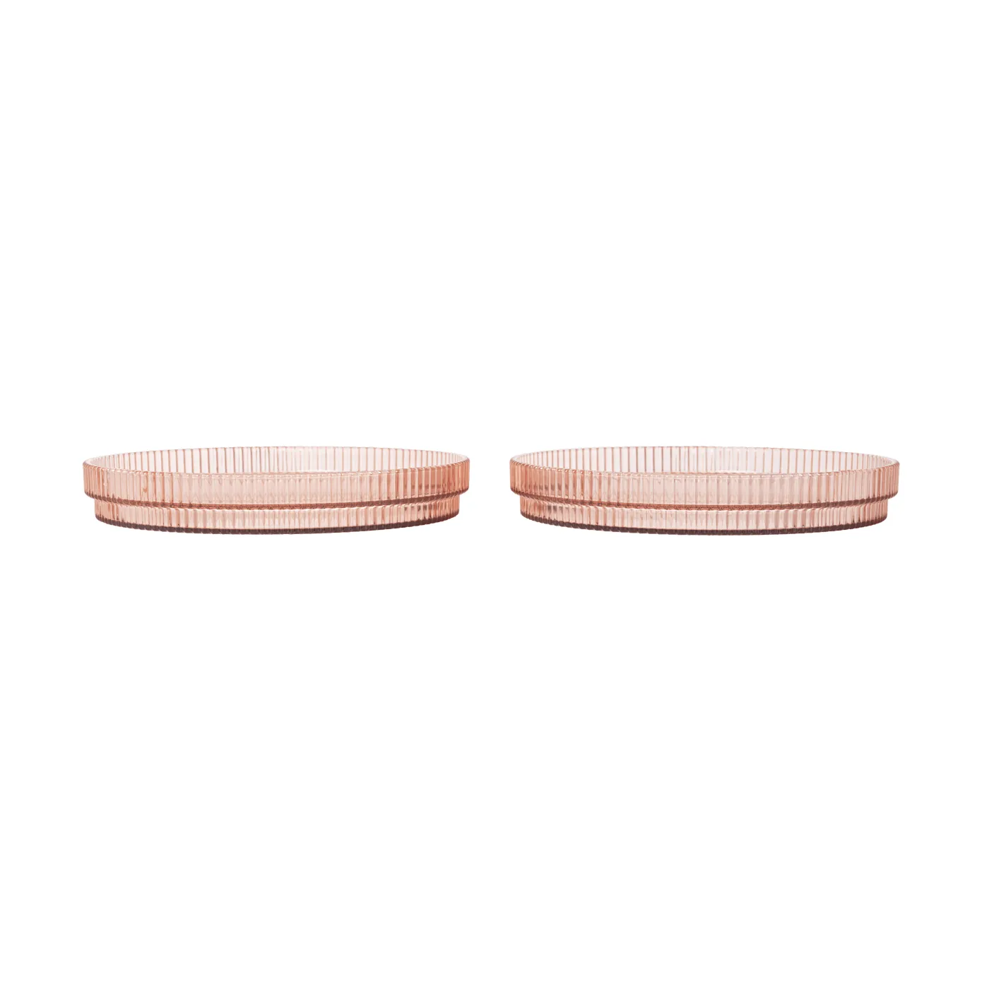 Ripple Kids Teller, Blush, 2-teilig Ferm Living