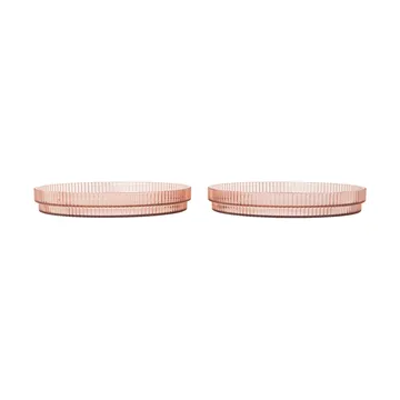 Ripple Kids Teller - Blush, 2-teilig - Ferm Living