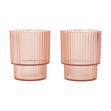 Ripple Kinder-Glas - Blush, 2-teilig - Ferm Living