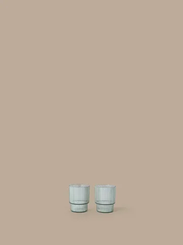 Ripple Kinder-Glas - Teagrün, 2er-Pack - Ferm Living