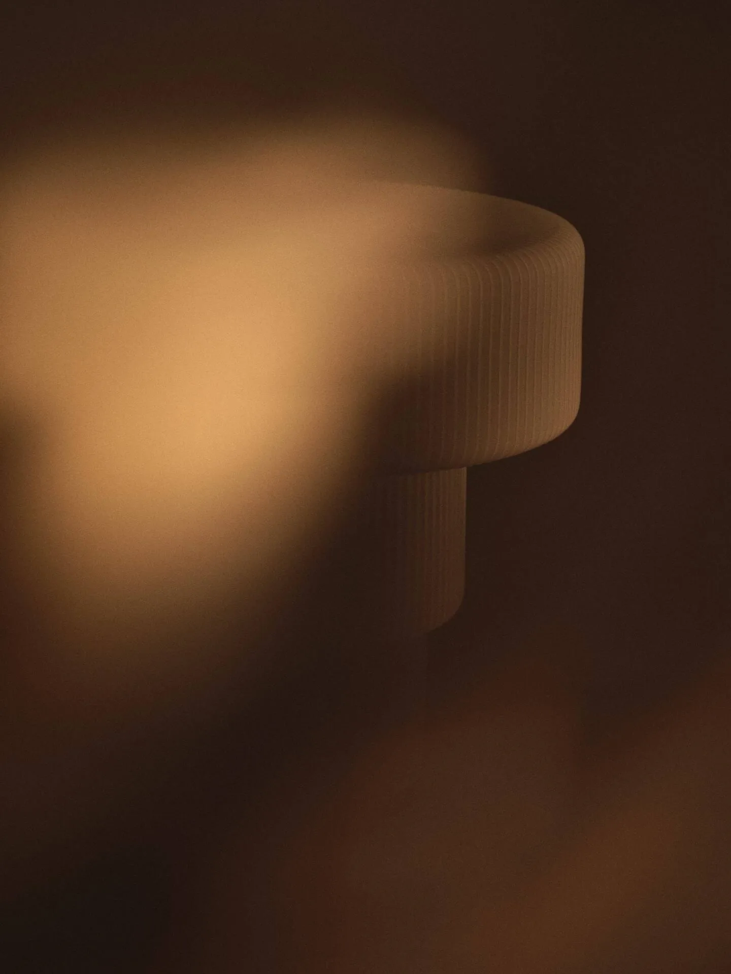 Ripple Tischlampe, Weiß, Ø28x28 cm Ferm Living