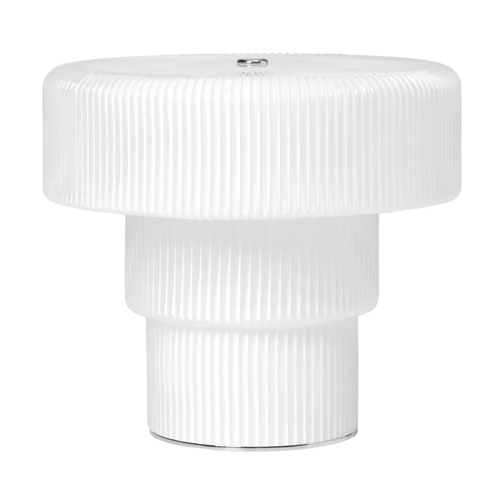 Ripple tragbare Tischleuchte - Weiß, 16,5 cm - Ferm Living
