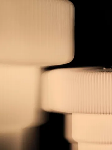 Ripple tragbare Tischleuchte - Weiß, 16,5 cm - Ferm Living