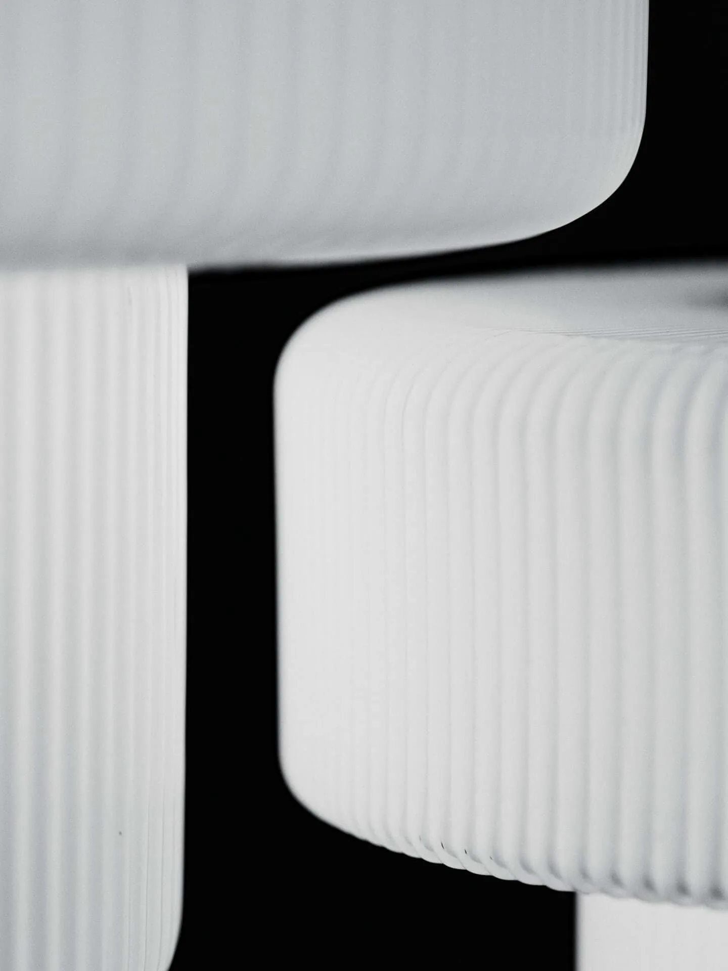 Ripple tragbare Tischleuchte, Weiß, 16,5 cm Ferm Living
