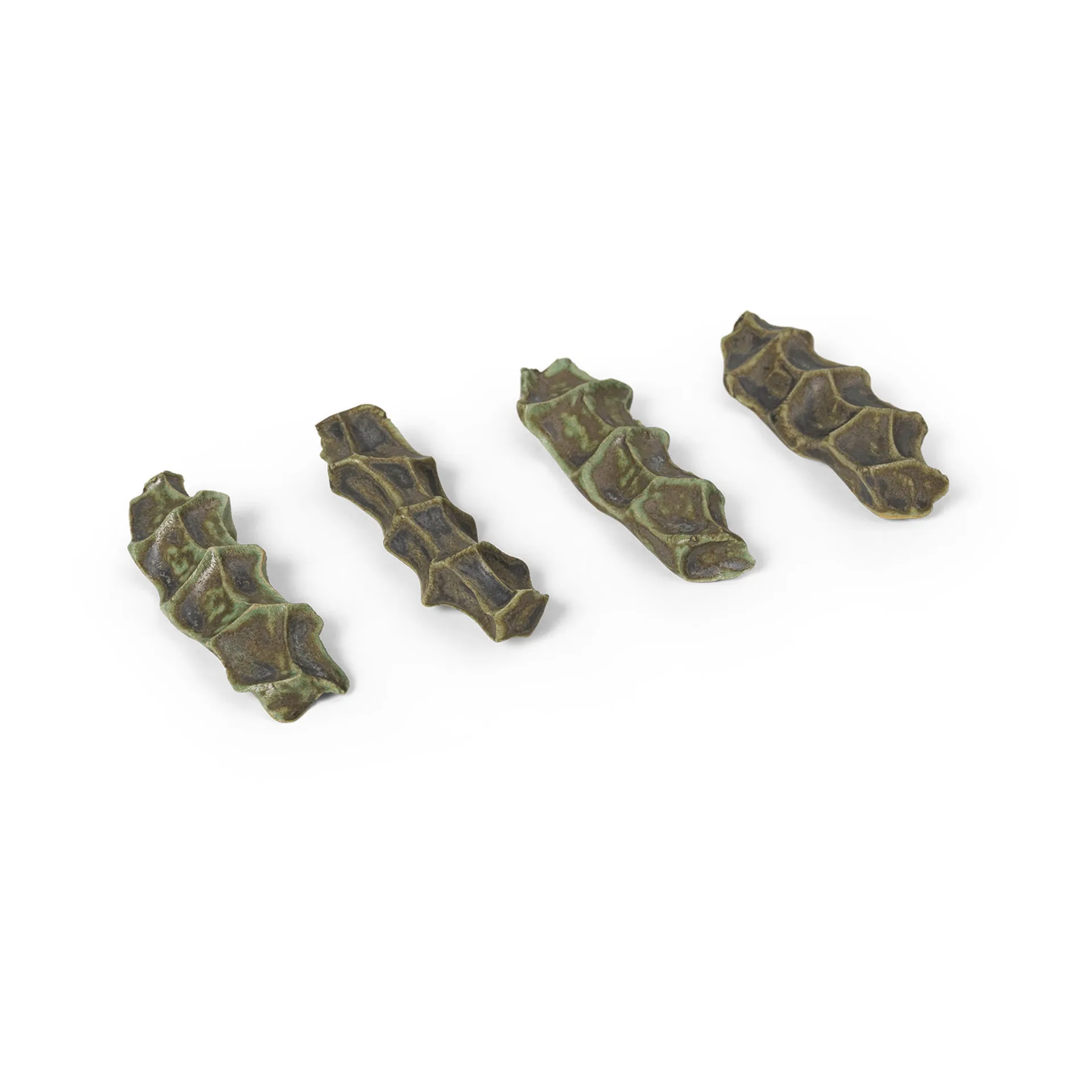 Serre Besteckhalter 4er Pack, Moss green Ferm Living