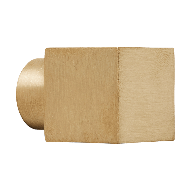 Square Haken small, Brass Ferm Living