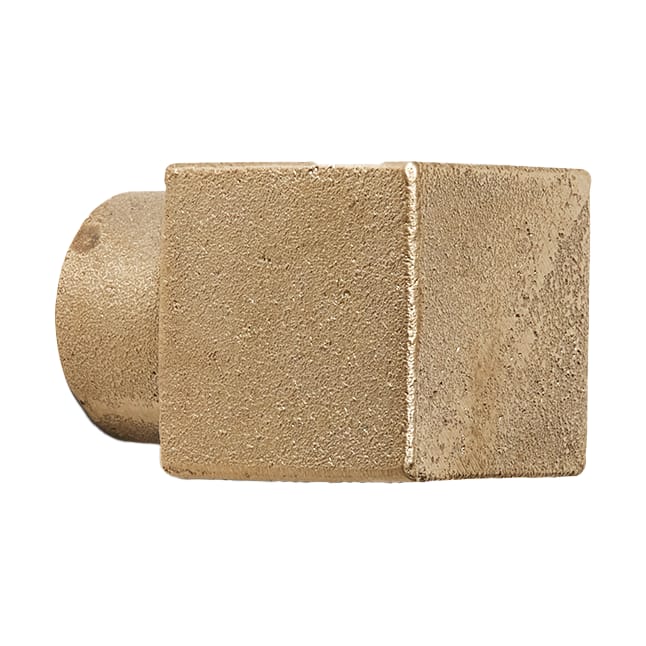 Square Haken small, Casted brass Ferm Living